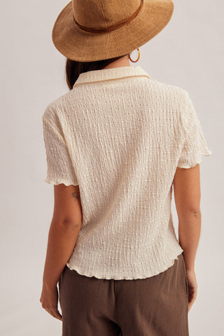 Vanilla Bean Button-Up
