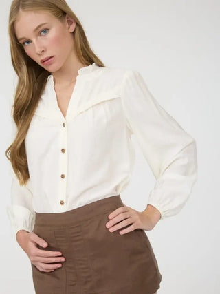 Kale Cream Blouse