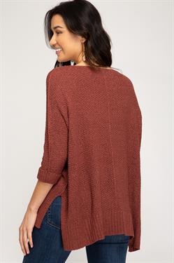 Cinnamon Colored Sweater
