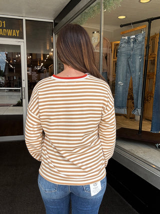 Latte Lines Sweatshirt
