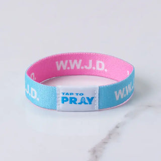 Blue & Pink Wwjd
