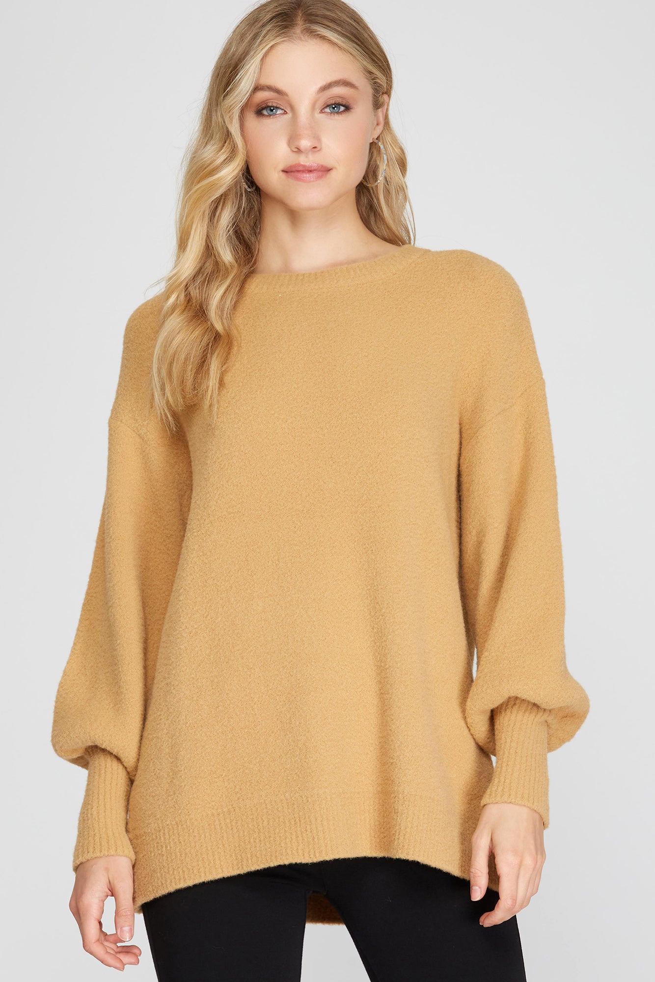 Fawn Texture Sweater