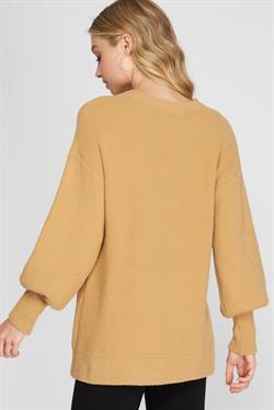 Fawn Texture Sweater