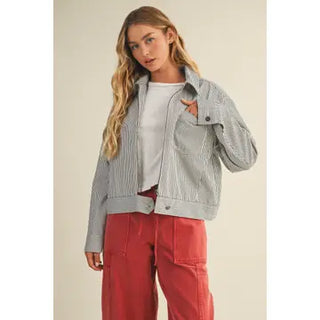 Patch Pocket Denim Jacket