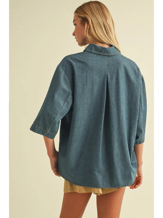 Sasha Denim Blouse