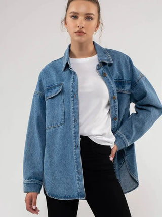 Everyday Denim Shacket
