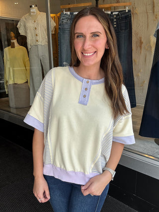 Lemon Creme Top