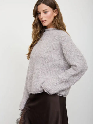 Cloud Nine Fuzzy Sweater