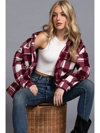 Holly Burgundy Plaid