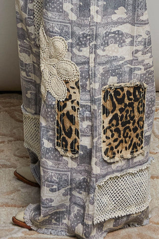 POL Lace Expectations Overalls