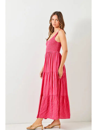 Fuschia Preppy Dress – Better You Boutique