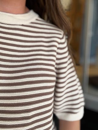 Coffeehouse Stripe Knit