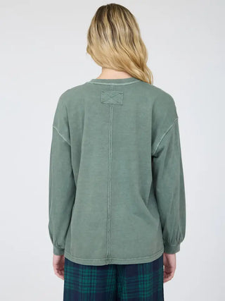Sagebrush Washed Knit Top