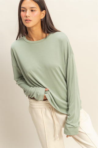 Iceburg Green Casual Top
