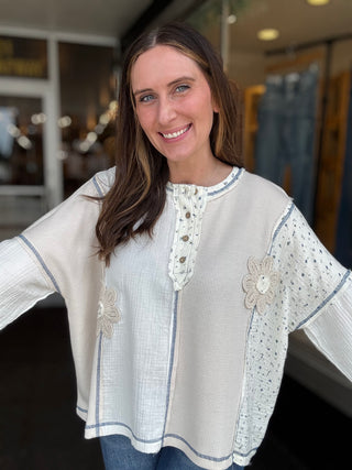 Pearl Petals Top