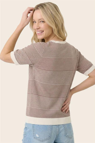 Copper Stripes Blouse