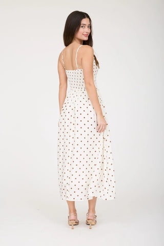 Lovin' White You Polka Dot