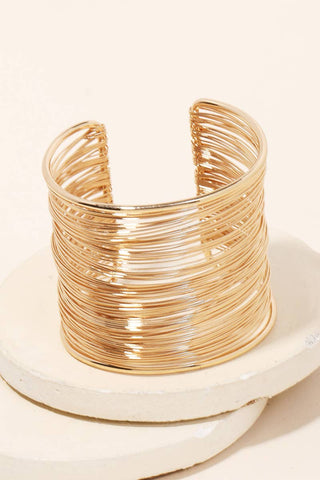 Multi Wire Cuff Bracelet