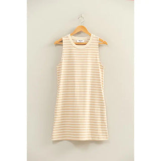 Out And About Taupe Dress