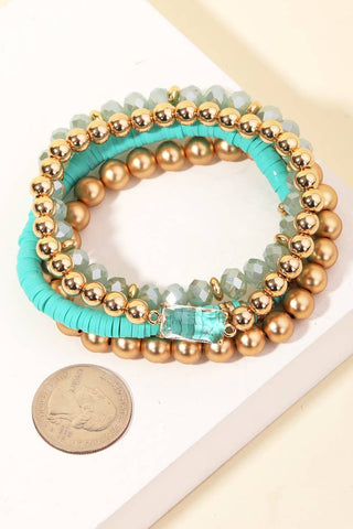 Assorted Ball Beaded Stackable