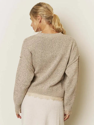 Cozy Charm Button Knit