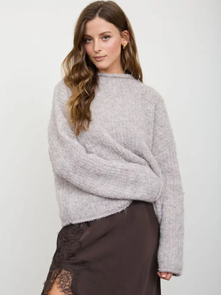 Cloud Nine Fuzzy Sweater