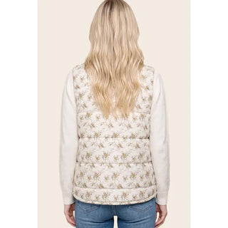 Happy Fall Cream Vest