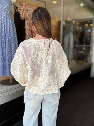 Lindsey Natural Cardigan