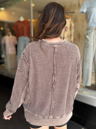 Walnut Whipped Top