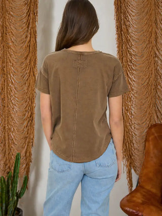 Brown Essential Tee