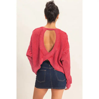 Cherry On Top Open Back
