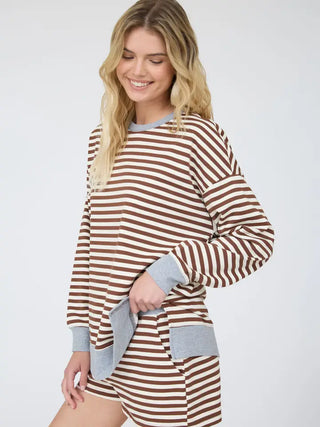 Cocoa Cabana Stripe Pullover