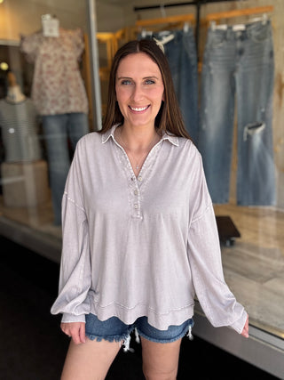 Hailey Mineral Henley