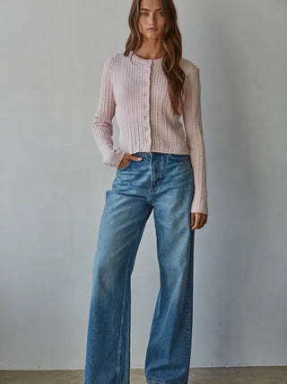 Ballet Pink Cardigan