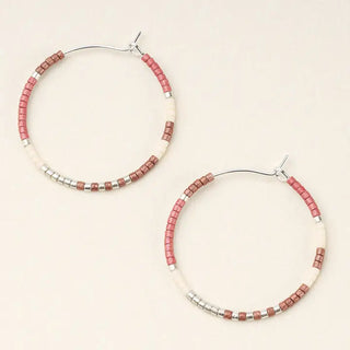 Blush Multi/Silver Miyuki