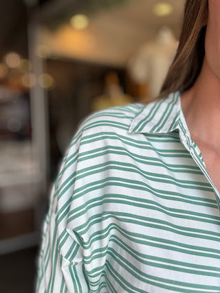 Mint Mojito Button-Up