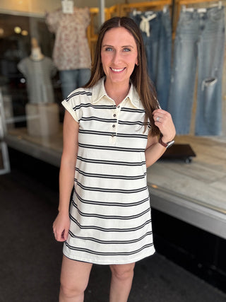 Beach Away Stripes Dress