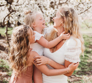 Mother / Daughter Hair Tie Bracelet