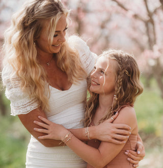 Mother / Daughter Hair Tie Bracelet