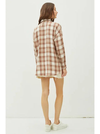 Styled Simple Mocha Plaid