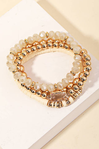 Assorted Ball Beaded Stackable