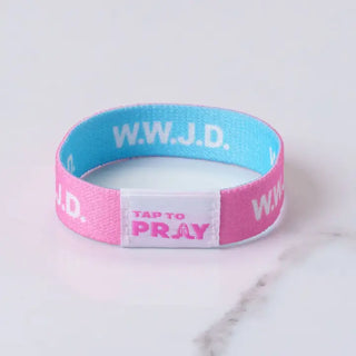 Blue & Pink Wwjd