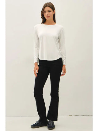 Basic White Long Sleeve