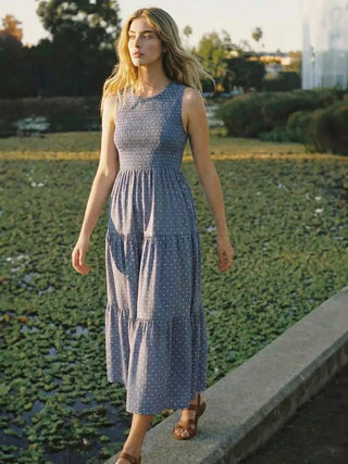 All For You Blue Polka Dots