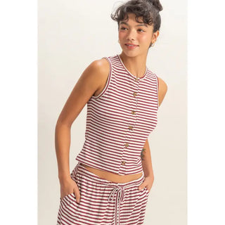 Dark Red Stripes