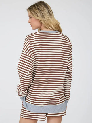 Cocoa Cabana Stripe Pullover