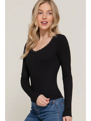 Classic Black Lace Trim