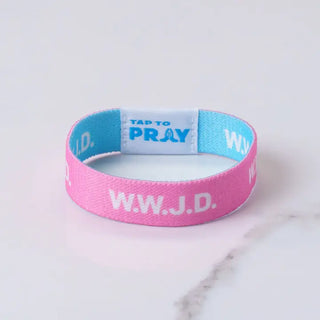 Blue & Pink Wwjd