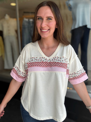 Cottage Rose Top