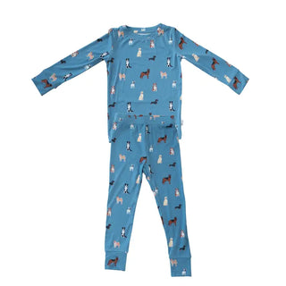 Bamboo 2-Piece Set | Blue Dog